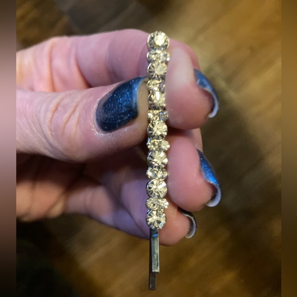 Rhinestone “Bobby Pin” (set of 2) - Picture 1 of 2